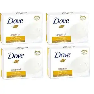 Dove Go Cream Ölseife, 8 Riegel, 2 x 100 g, 4 Packungen