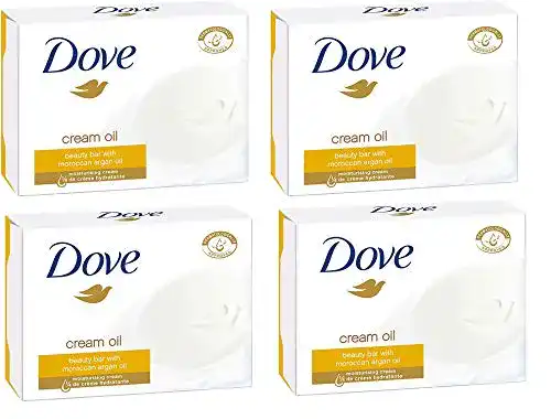 Dove Go Cream Ölseife, 8 Riegel, 2 x 100 g, 4 Packungen