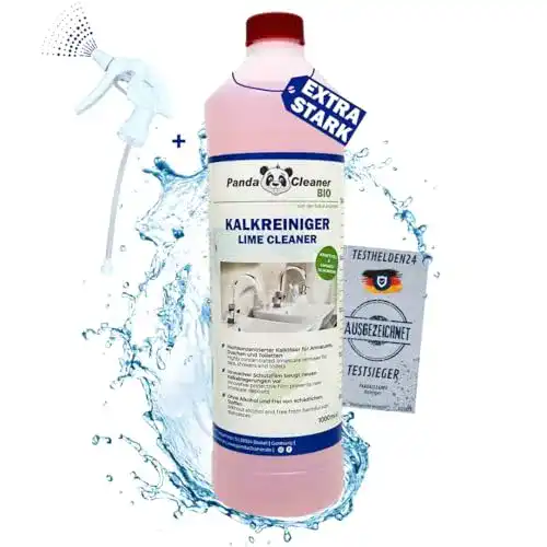 PandaCleaner Antikalk-Spray für Bad mit Abperleffekt, 1L