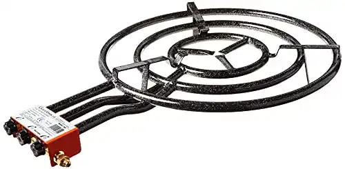 Paella-Brenner Garcima Paelleras El Cid mit 3 Flammen und 70 cm Durchmesser