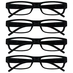 Lesebrille Opulize The Reading Glasses Company in Schwarz