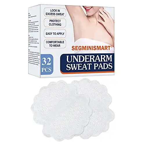 Achselpads Segminismart für unauffälligen Schweißschutz