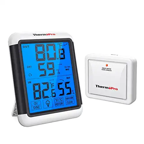 Hygrometer und Thermometer TP65 von ThermoPro