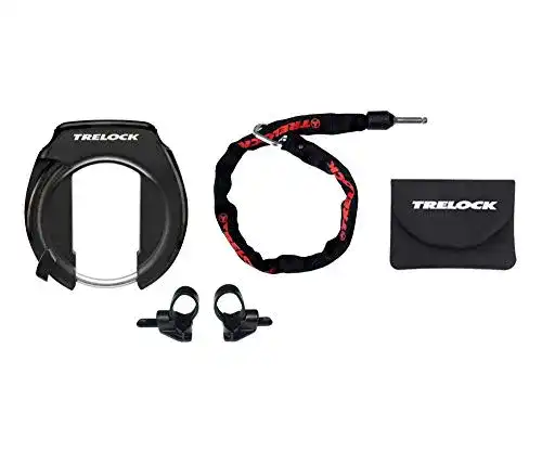 Trelock Rahmenschloss RS 351 mit Einsteckkette ZR 355 Set