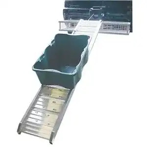 Auffahrrampe für Motorräder aus Aluminium von Berger & Schröter