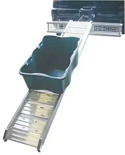 Auffahrrampe für Motorräder aus Aluminium von Berger & Schröter