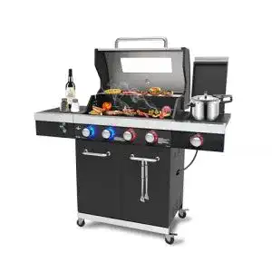 Gasgrill mit Infrarotbrenner El Fuego Kingston