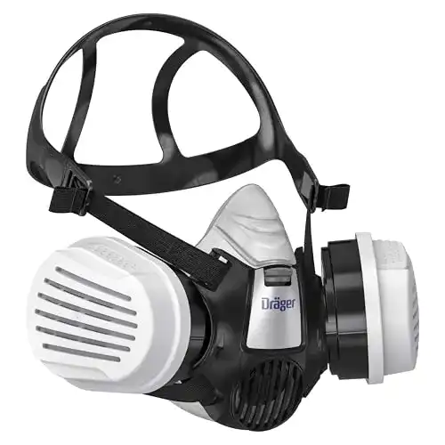Gasmaske Dräger X-plore 3300 Halbmasken-Set für Chemiearbeiten