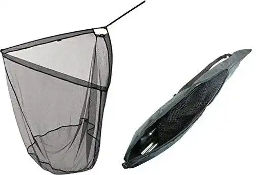 Karpfenkescher NGT Carp Net 42 mit teleskopischem Griff und Tragetasche