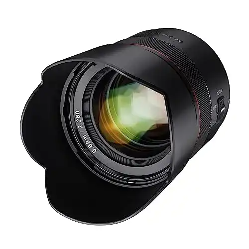 Samyang AF 75mm F1.8 FE Objektiv für Sony E-Mount Kameras