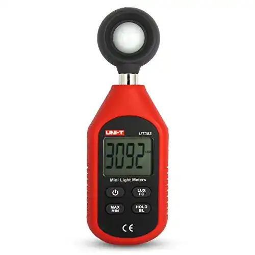 Luxmeter UNI-T UT383 Digitales Lichtmessgerät für präzise Messungen