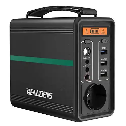 Beaudens Tragbare Powerstation 166WH mit 150W Leistung