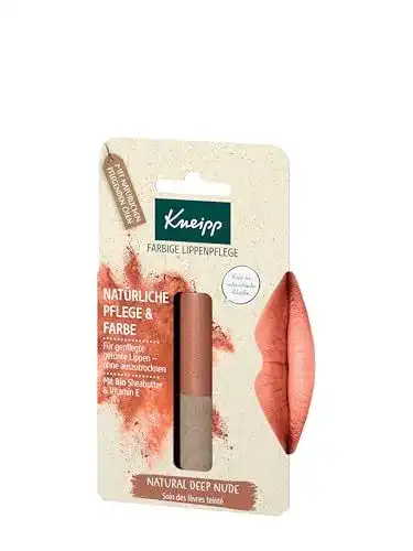 Lippenpflege Naturkosmetik Kneipp Farbige Lippenpflege Natural Deep Nude