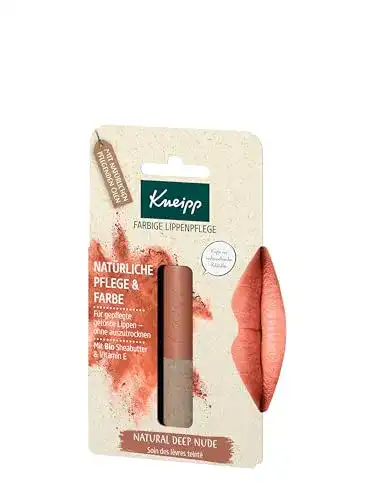 Lippenpflege Naturkosmetik Kneipp Farbige Lippenpflege Natural Deep Nude