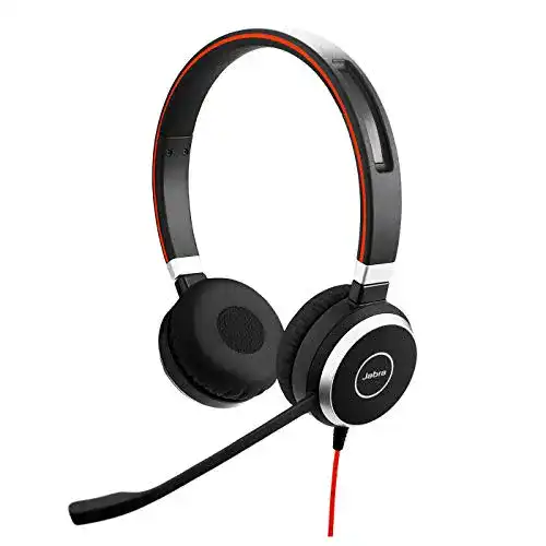 Jabra Evolve 40 MS Stereo Headset – Kabelgebundenes Headset für klare Kommunikation
