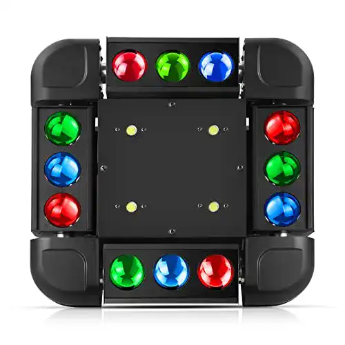 Moving Head WZYBUTA 150W RGBW Discolicht für Veranstaltungen und Partys