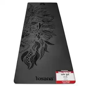 Yogamatte Yosana XL aus Naturkautschuk mit rutschfester Oberfläche
