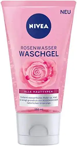 Nivea Rosenwasser Waschgel 150 ml für Gesichtsreinigung