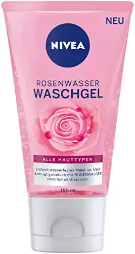 Nivea Rosenwasser Waschgel 150 ml für Gesichtsreinigung