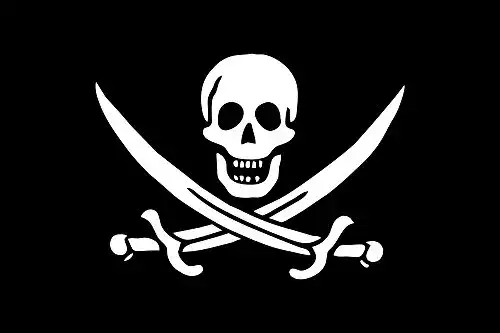 Piratenflagge TrendClub100 Fahne Pirat Jolly Roger 150×90 cm