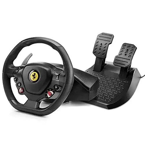 Thrustmaster T80 Ferrari 488 GTB Racing Lenkrad für PS4 und PC