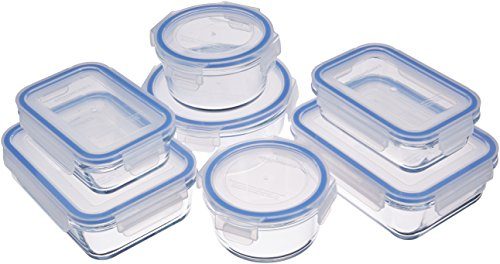 Frischhaltedosen aus Glas von Amazon Basics für Lebensmittel