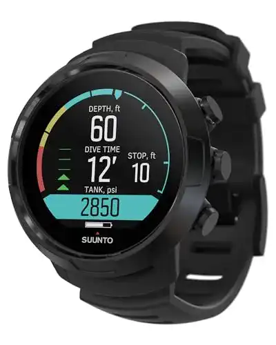 Tauchcomputer Suunto D5 mit Farbdisplay und 100 m Wasserdichtigkeit