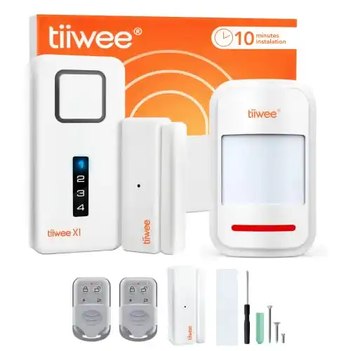 Tiiwee Home Alarm System Kit X1 XLPIR – Drahtlose Alarmanlage