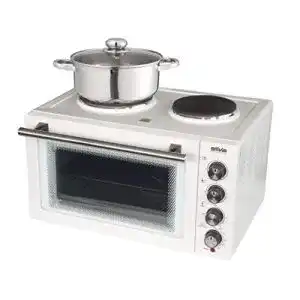 Minibackofen mit Kochplatten Silva Homeline KK 2900