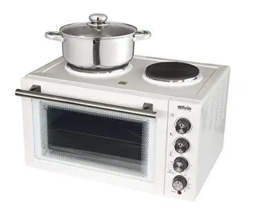 Minibackofen mit Kochplatten Silva Homeline KK 2900