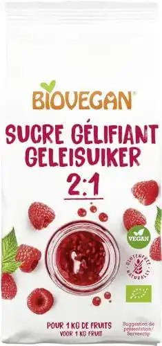 Biovegan Gelierzucker Gelling Sugar 2:1 Bio (6 x 500 g)