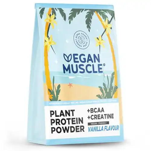 Veganes Proteinpulver Alpha Foods mit Creatin für Athleten