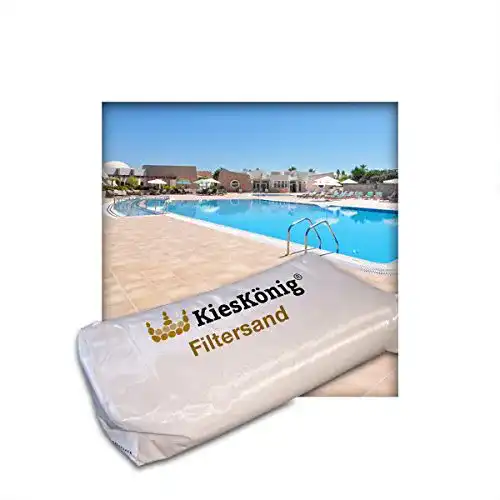 Filtersand Kieskönig 25 kg für Poolfilteranlagen