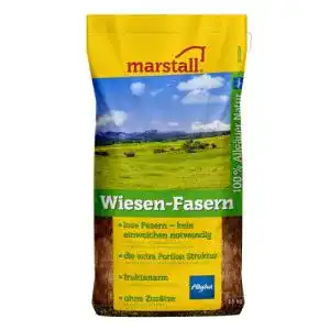 Marstall Premium Pferdefutter mit Wiesen-Fasern, 15 kg