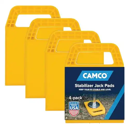 Unterlegplatten Camco 44595 für Wagenheber und Wohnwagenstützen