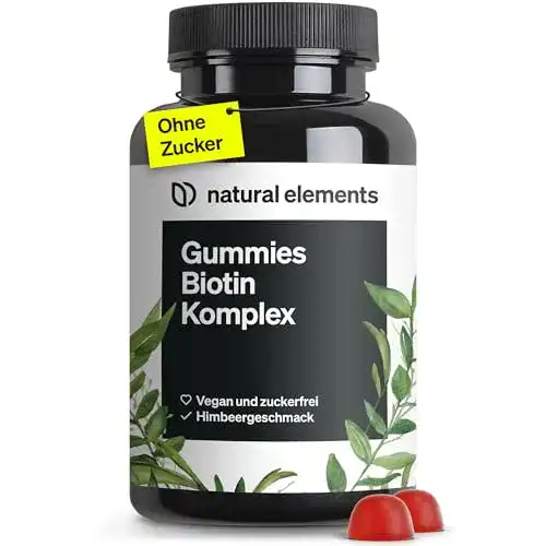Haar-Gummibärchen von Natural Elements mit Biotin und Vitalstoffen