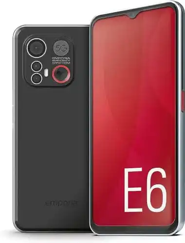 Senioren-Smartphone Emporia Smart.6 mit 5G VoLTE und Notruftaste