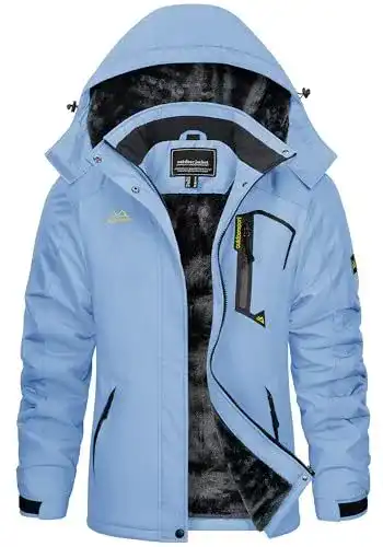 Skijacken für Damen von KEFITEVD – Winddichte Softshelljacke