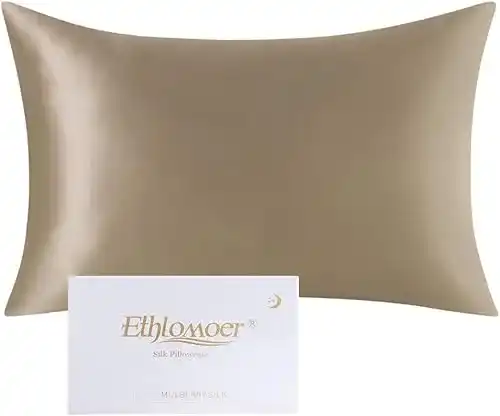 Seiden-Kopfkissenbezug Ethlomoer für Haut und Haar
