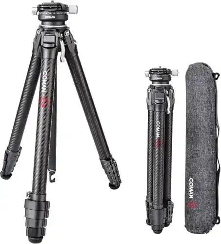 Carbon Stativ COMAN Zero Y Tripod für DSLR Kameras