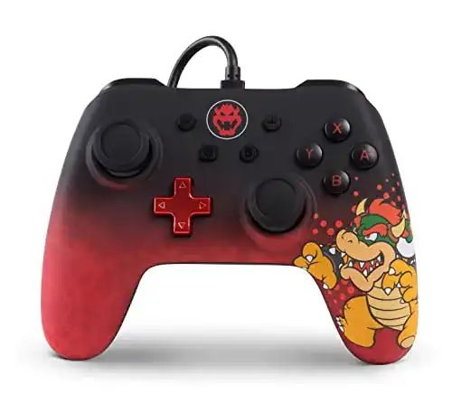 Nintendo Switch Controller PowerA Switch Iconic CTR Bowser