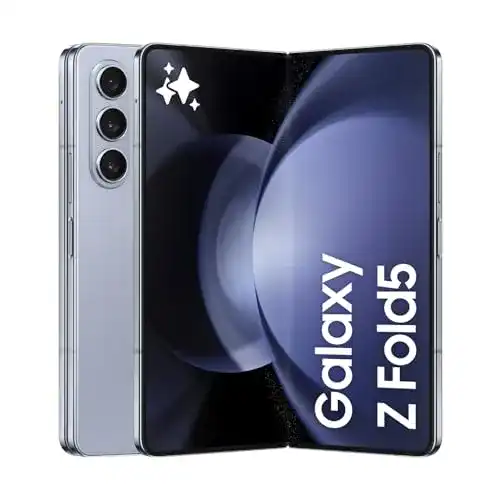 Samsung Galaxy Z Fold5 Faltbares Smartphone in Icy Blue
