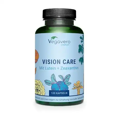 Augenvitamine Vegavero Vision Care mit Lutein und Zeaxanthin