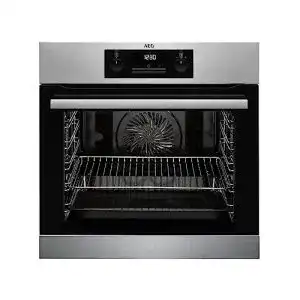 AEG Backofen BPB331020M mit Pyrolyse-Selbstreinigung und 71 Litern