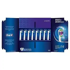 Oral-B 3D White Aufsteckbürsten 8er Pack für elektrische Zahnbürsten
