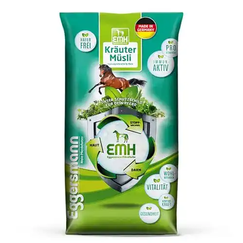 Eggersmann EMH Kräuter Müsli für Pferde Naturbelassenes Futter