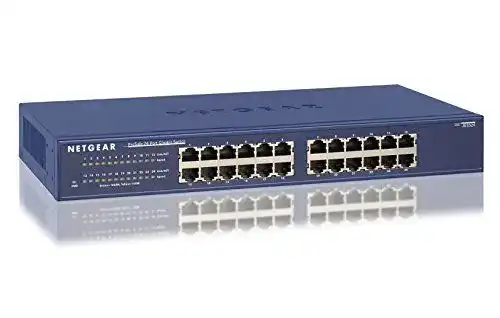 Netgear JGS524 24-Port Gigabit Ethernet Switch für LAN-Netzwerke