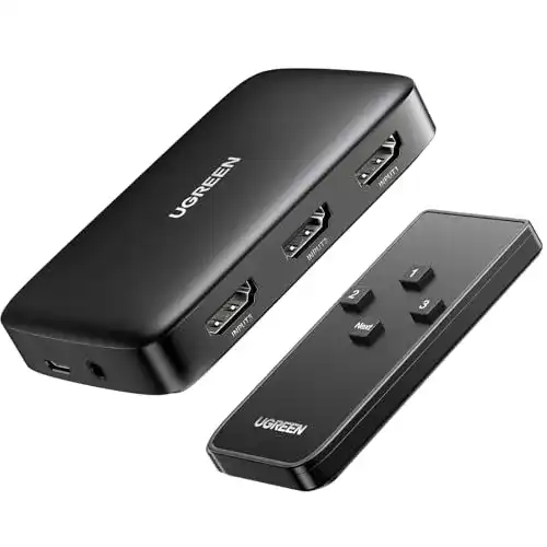 HDMI Switch UGREEN 1.4 4K 3 in 1 Out Splitter für HDMI Geräte
