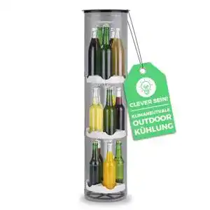 Bierkühler EASYmaxx Flaschenkühler für Outdoor und Camping