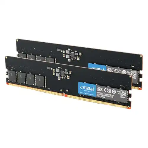 Crucial 16GB DDR5-RAM Kit (2x8GB) 4800MHz CL40 für PC